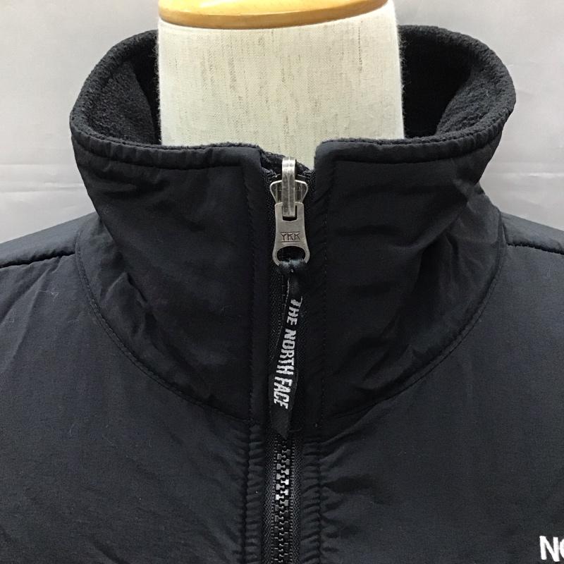 ザノースフェイス THE NORTH FACE ジャケット、上着 ジャンパー、ブルゾン ジップアップジャケット ジャンパー ジャケット カジュアルジャケット アウター XL ロゴ、文字 黒 / ブラック /  メンズ USED 古着 中古 10111792