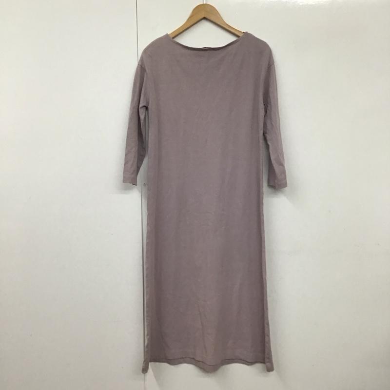 スナイデル SNIDEL ワンピース ロングスカート SWNO185038 カットワンピース 長袖 FREE 無地 紫 / パープル /  レディース USED 古着 中古 10130452