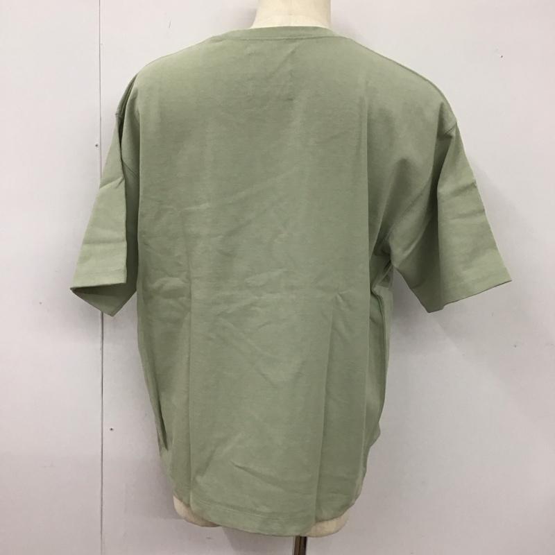 フリークスストア FREAK S STORE カットソー 半袖 半袖カットソー 無地Tシャツ クルーネックカットソー L 無地 緑 / グリーン /  メンズ USED 古着 中古 10113660