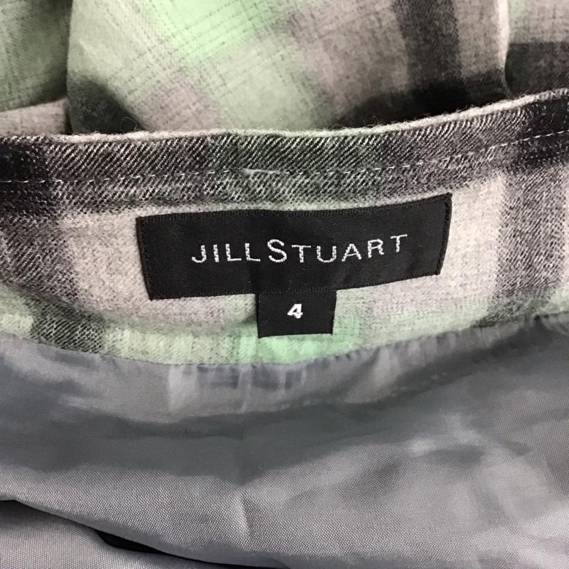 ジルスチュアート JILLSTUART スカート ミニスカート ミニスカート フレアスカート チェックスカート 4 チェック マルチカラー / マルチカラー /  レディース USED 古着 中古 10125282