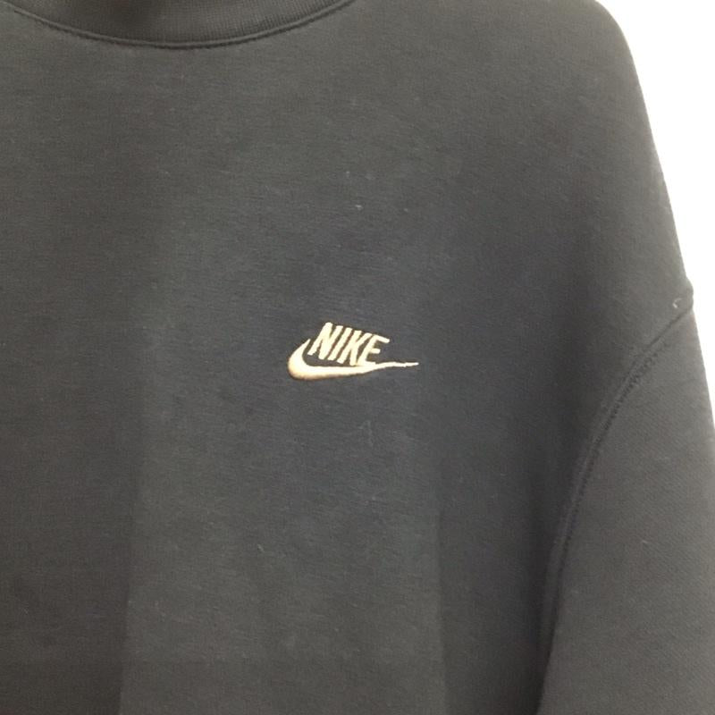 ナイキ NIKE トレーナー 長袖 ib3304-010 クラブBBネオバーシティLSクルー 長袖トレーナー L ロゴ、文字 黒 / ブラック /  メンズ USED 古着 中古 10146454
