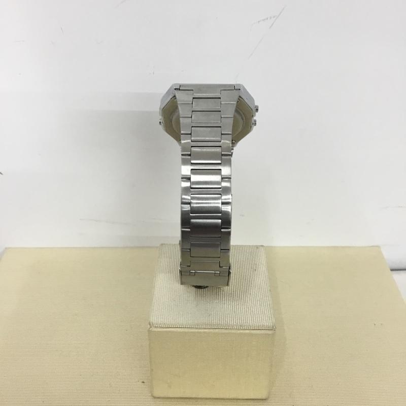 カシオ CASIO 腕時計 デジタル A158W ロゴ、文字 銀 / シルバー /  メンズ USED 古着 中古 10147438