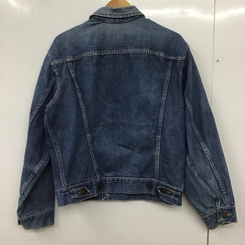 ラングラー Wrangler ジャケット、上着 ジャケット、ブレザー デニムジャケット Gジャン アウター カジュアルジャケット 40 無地 インディゴ / インディゴ /  メンズ USED 古着 中古 10131217