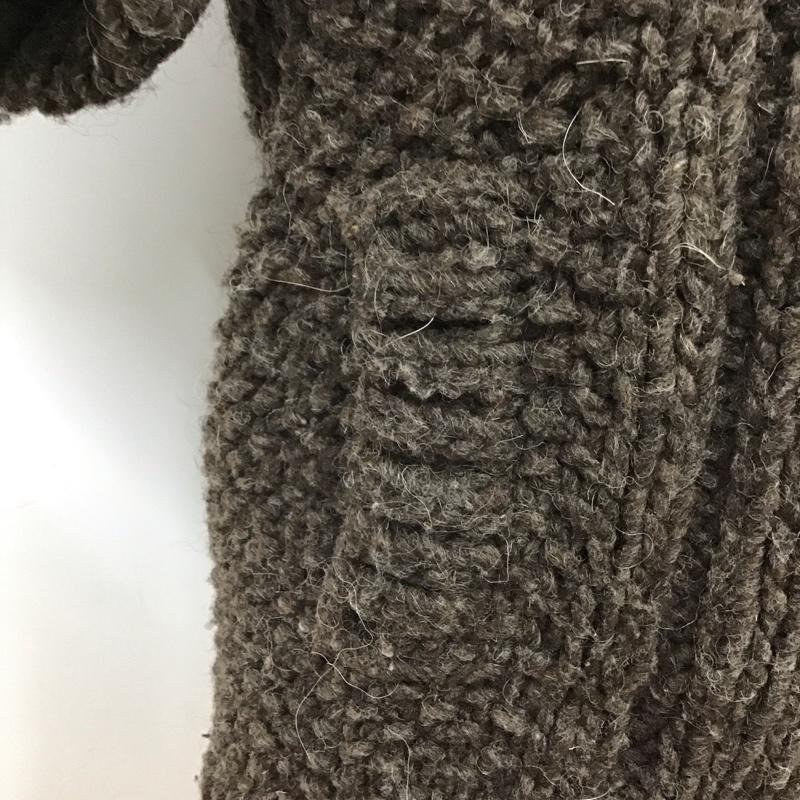ラグシスタ rag sista カーディガン 半袖 無地 茶 / ブラウン /  レディース USED 古着 中古 10114151