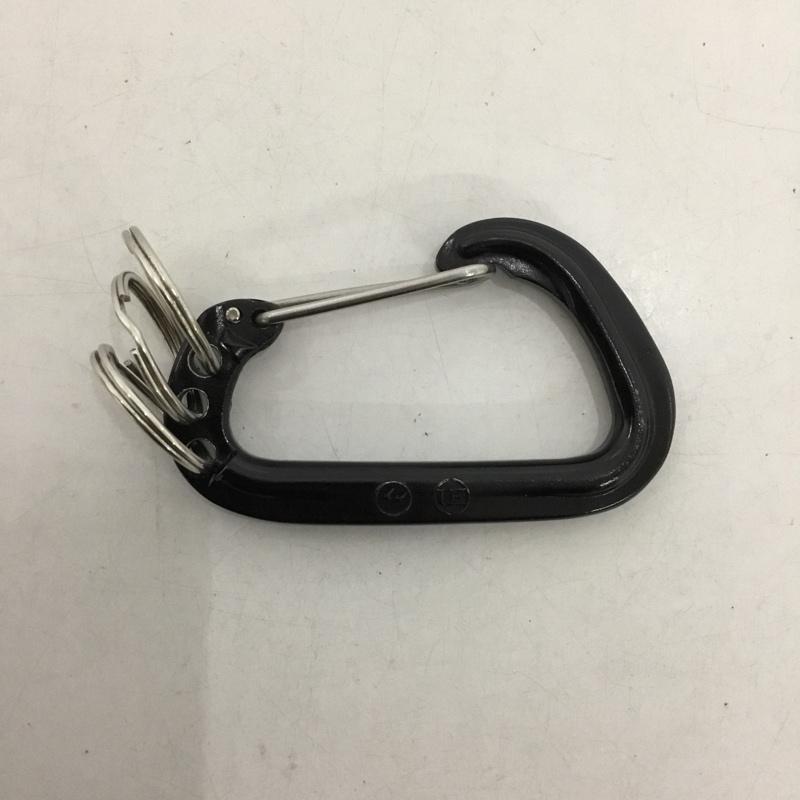 ユニフォームエクスペリメント uniform experiment ファッション小物 ファッション小物 カラビナ ロゴ、文字 黒 / ブラック /  メンズ USED 古着 中古 10145478