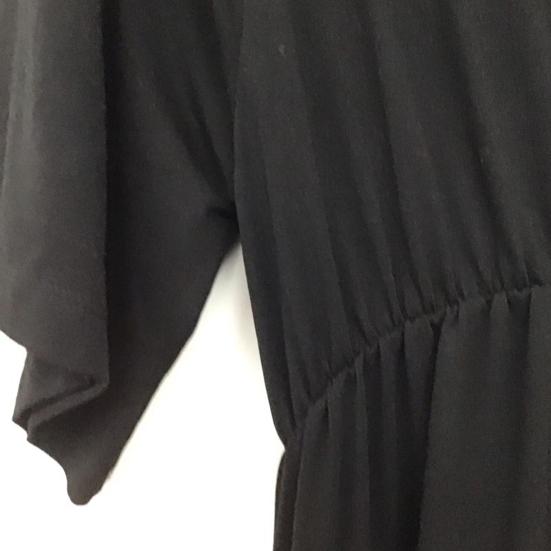 アズールバイマウジー AZUL BY MOUSSY ワンピース ロングスカート 250hsf83-048d T/Fクリーンクールワンピース M 無地 黒 / ブラック /  レディース USED 古着 中古 10149082