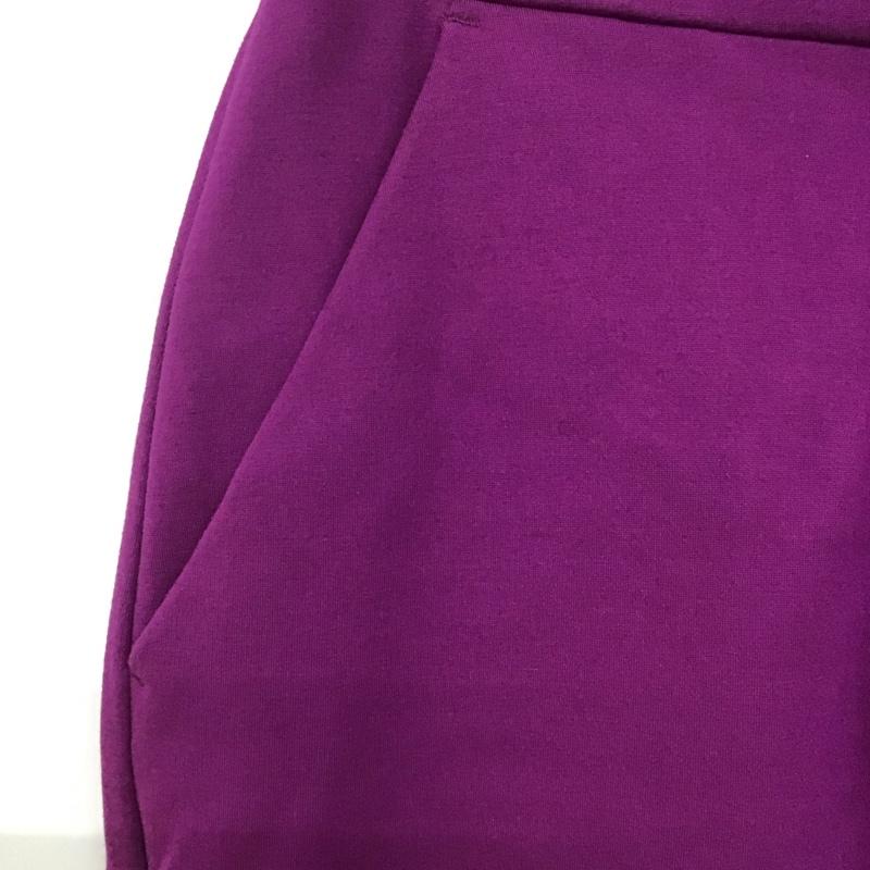 ミラオーウェン Mila Owen スカート ひざ丈スカート タイトスカート ひざ丈 バックスリット 0 無地 紫 / パープル /  レディース USED 古着 中古 10142464