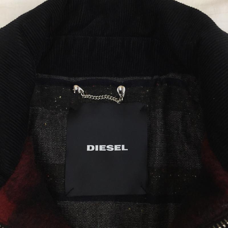 ディーゼル DIESEL ジャケット、上着 ジャンパー、ブルゾン S チェック 赤 / レッド /  レディース USED 古着 中古 10140881