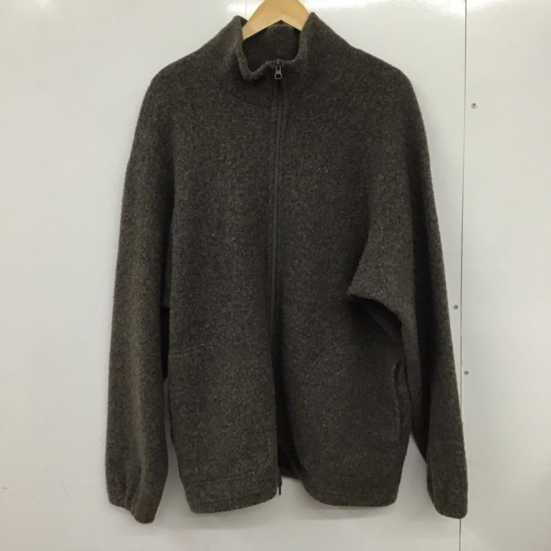 マーカ marka ジャケット、上着 ジャケット、ブレザー m21c-17cs01c ZIPUPCARDIGAN スタンドネック アウター 2 無地 茶 / ブラウン /  メンズ USED 古着 中古 10132348