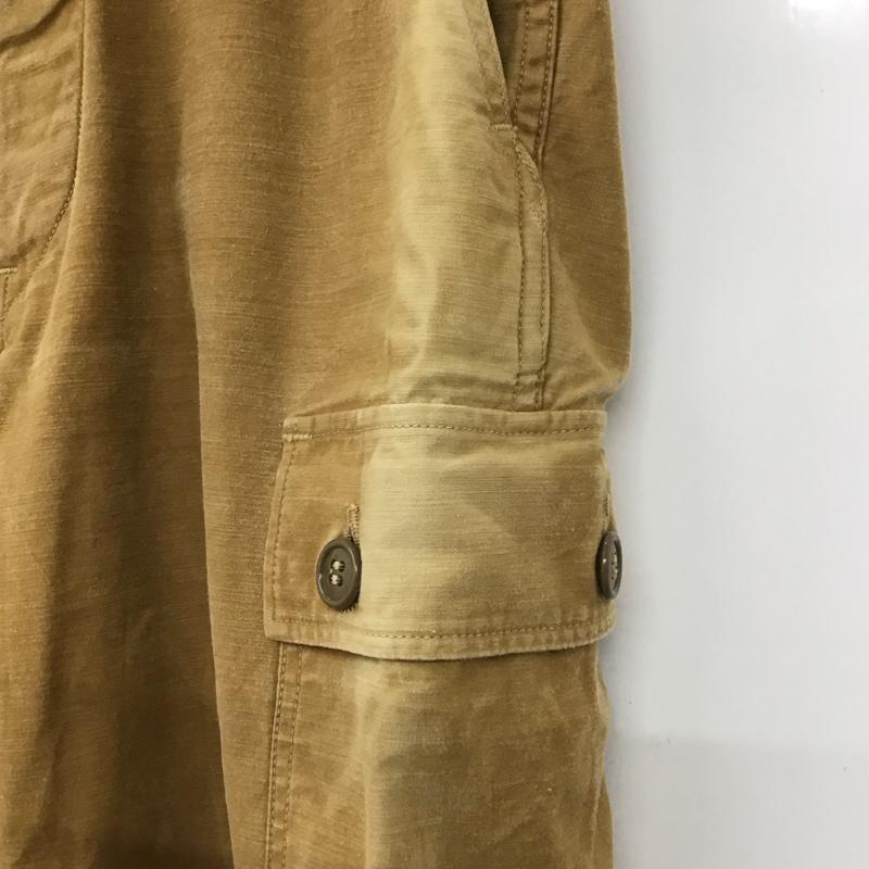 古着 USED パンツ ワークパンツ、ペインターパンツ ワークパンツ ワイドパンツ カジュアルパンツ ミリタリーパンツ 30インチ 無地 ベージュ / ベージュ /  メンズ USED 古着 中古 10110950