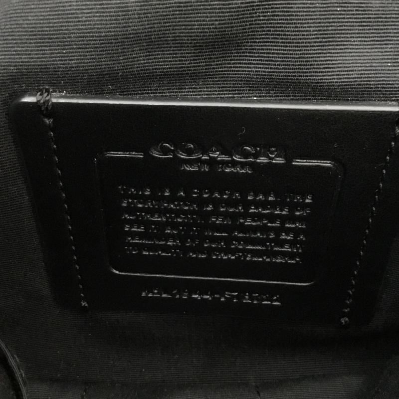 コーチ COACH ショルダーバッグ ショルダーバッグ F78722 シグネチャー ロゴ、文字 黒 / ブラック /  メンズ USED 古着 中古 10133826