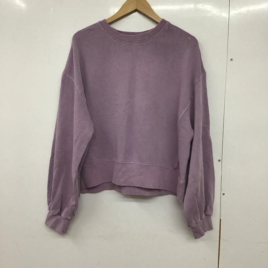 アメリカンホリック AMERICAN HOLIC トレーナー 長袖 L 無地 紫 / パープル /  レディース USED 古着 中古 10130066
