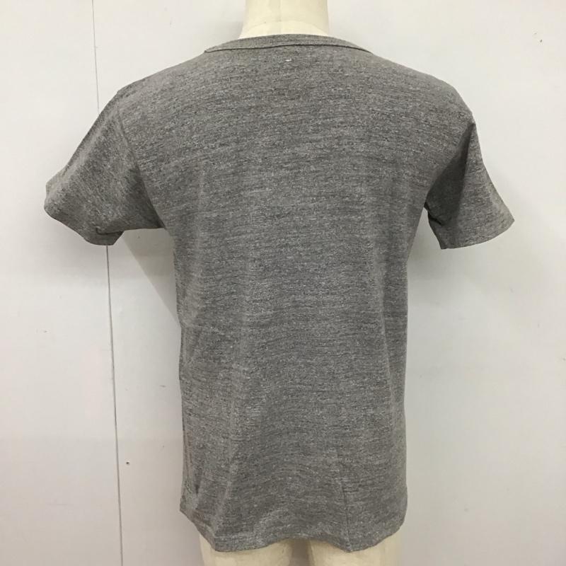 フィルメランジェ FilMelange Tシャツ 半袖 半袖カットソー プリントTシャツ クルーネックカットソー 3 無地 灰 / グレー /  メンズ USED 古着 中古 10125332