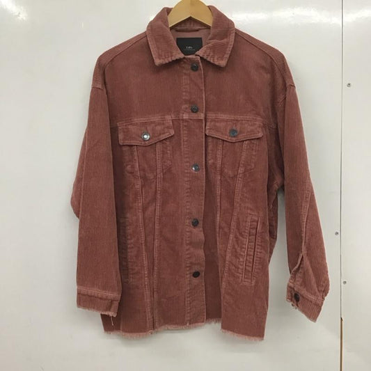 ザラ ZARA ジャケット、上着 ジャケット、ブレザー 8372 227 645 コーデュロイ XS 無地 桃 / ピンク /  レディース USED 古着 中古 10138627
