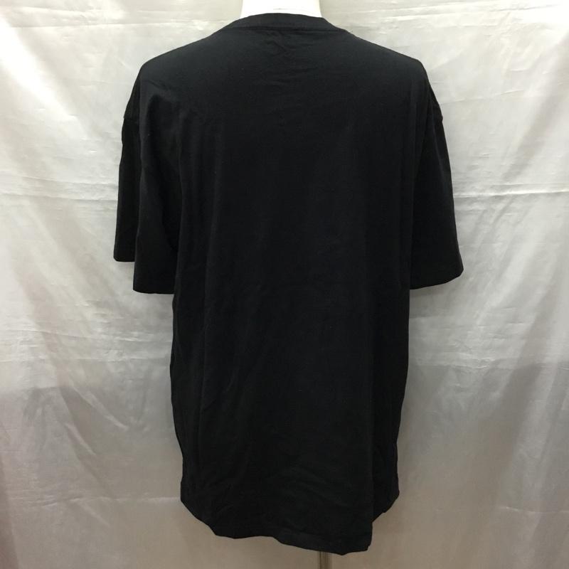 エクストララージ XLARGE Tシャツ 半袖 01178112 クルーネック プリント XL ロゴ、文字 黒 / ブラック /  メンズ USED 古着 中古 10121236