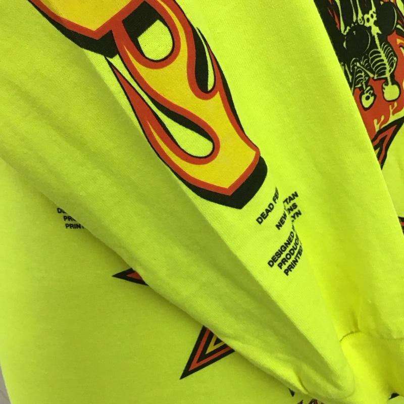 ネペンテス NEPENTHES カットソー 長袖 長袖カットソー クルーネックカットソー ロングスリーブカットソー プリントTシャツ S プリント マルチカラー / マルチカラー /  メンズ USED 古着 中古 10114712