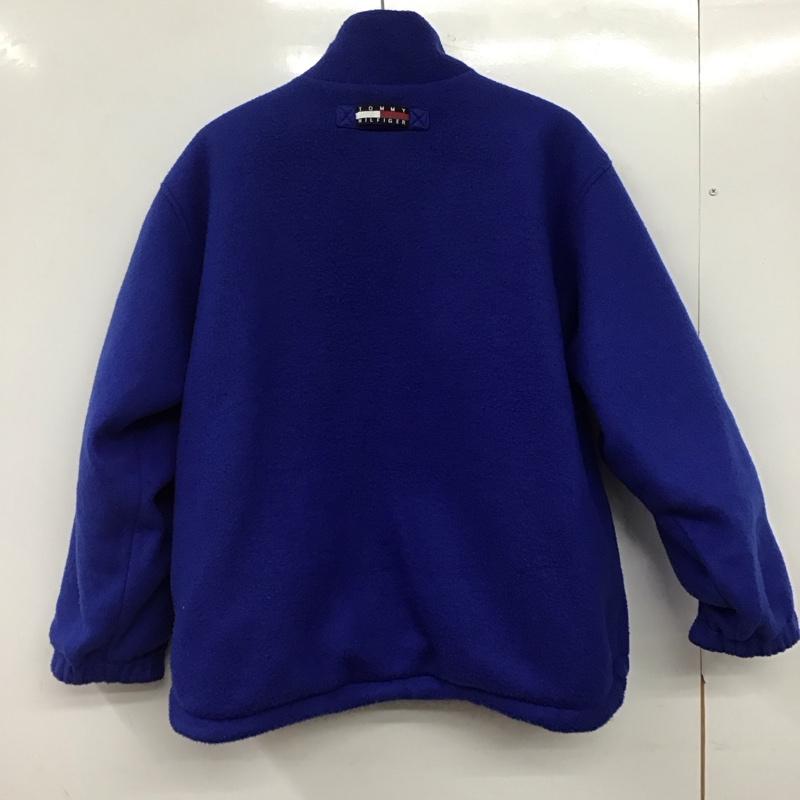 トミーヒルフィガー TOMMY HILFIGER ジャケット、上着 ジャンパー、ブルゾン ジップアップジャケット アウター 古着 L ロゴ、文字 赤 / レッド / X 紺 / ネイビー /  メンズ USED 古着 中古 10144793
