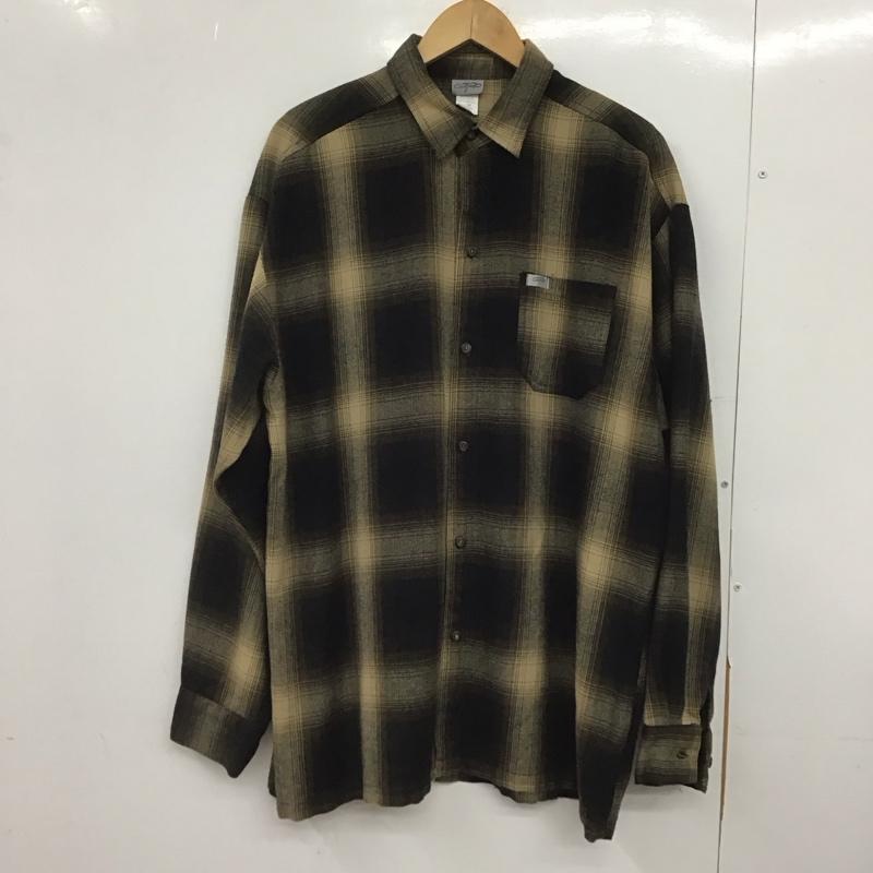 キャルトップ CALTOP シャツ、ブラウス 長袖 長袖シャツ チェックシャツ カラーシャツ XL チェック マルチカラー / マルチカラー /  メンズ USED 古着 中古 10148276