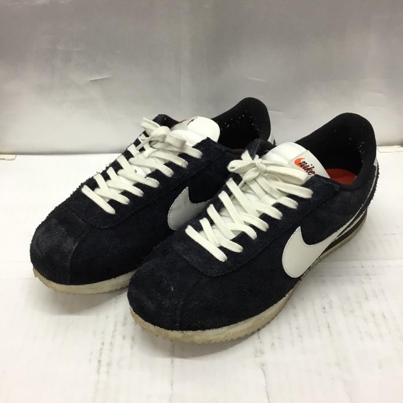 ナイキ NIKE スニーカー スニーカー FJ2530-001 W CORTEZ VNTG 29cm 29.0cm ロゴ、文字 黒 / ブラック / X 白 / ホワイト /  メンズ USED 古着 中古 10106629