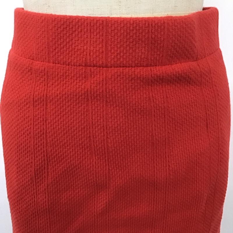 ムルーア MURUA スカート ミニスカート 011610801501 ニットタイトミニスカート M 無地 赤 / レッド /  レディース USED 古着 中古 10124428