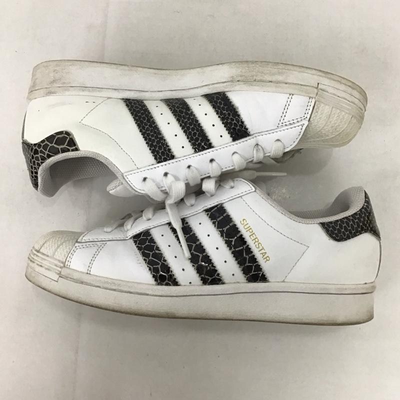 アディダスオリジナルス adidas originals スニーカー スニーカー FV3294 SUPER STAR 25cm スーパースター 25.0cm ロゴ、文字 白 / ホワイト /  レディース USED 古着 中古 10135279