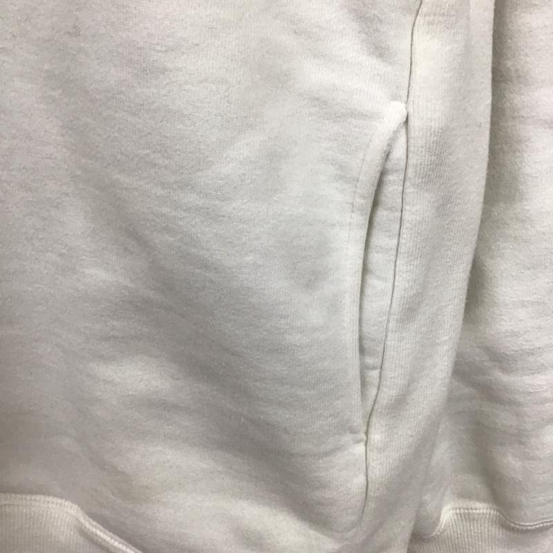 ゴールド GOLD パーカー 長袖 長袖パーカー プルオーバーパーカー スウェット S 無地 白 / ホワイト /  メンズ USED 古着 中古 10145937