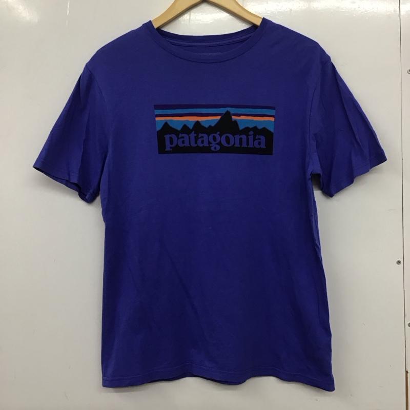 パタゴニア patagonia Tシャツ 半袖 XXL プリント 紫 / パープル /  レディース USED 古着 中古 10133732