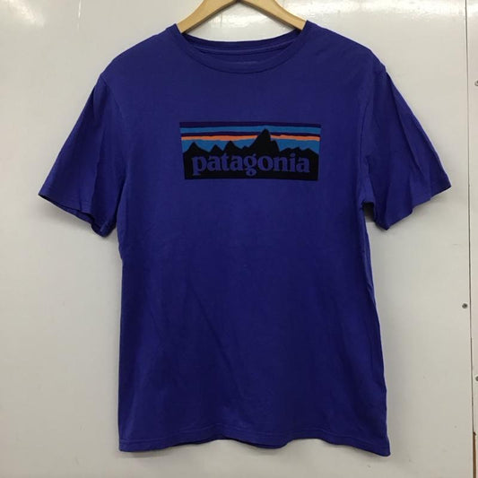 パタゴニア patagonia Tシャツ 半袖 XXL プリント 紫 / パープル /  レディース USED 古着 中古 10133732