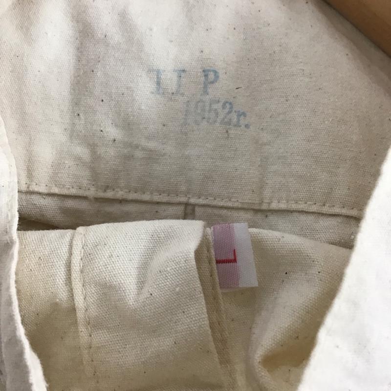 ミリタリー ミリタリー シャツ、ブラウス 長袖 長袖シャツ 無地シャツ ノーカラーシャツ ミリタリーシャツ ヘンリーシャツ 無地 ベージュ / ベージュ /  メンズ USED 古着 中古 10138160