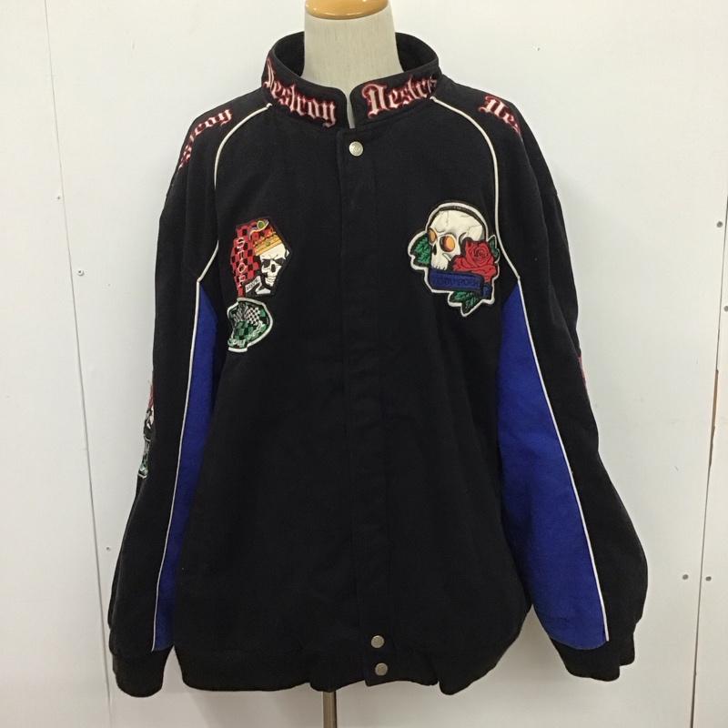 古着 USED ジャケット、上着 ジャンパー、ブルゾン 4L  黒 / ブラック /  メンズ USED 古着 中古 10109145