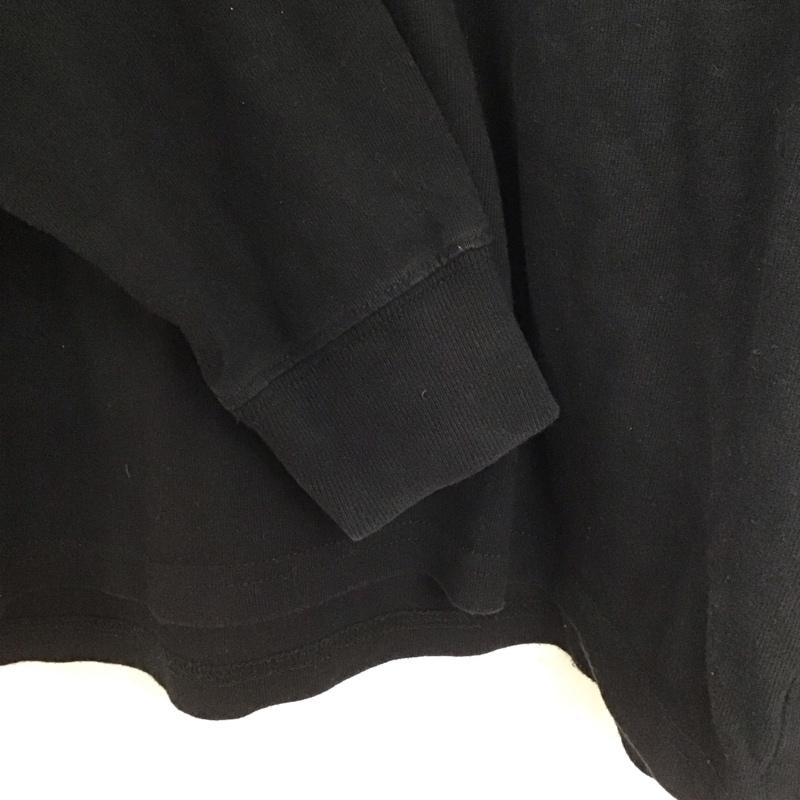 マーク・ゴンザレス Mark Gonzales カットソー 長袖 長袖カットソー プリントカットソー クルーネック XL プリント 黒 / ブラック /  メンズ USED 古着 中古 10142355