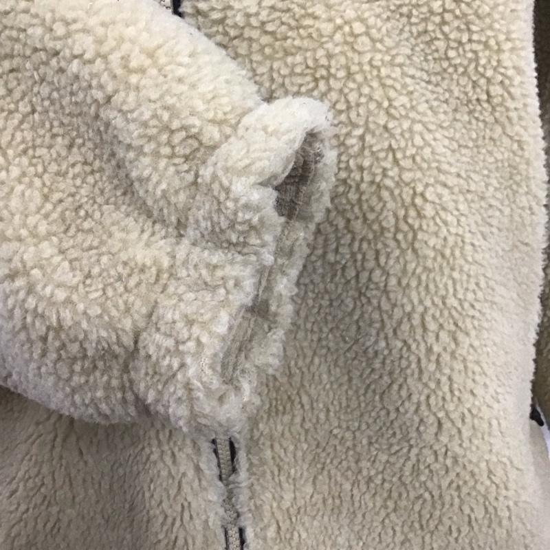 ザノースフェイス THE NORTH FACE ジャケット、上着 ジャンパー、ブルゾン NJ4FL71B シェルパフリース2EXジャケット ジップアップジャケット フリースジャケット XL ロゴ、文字 ベージュ / ベージュ /  メンズ USED 古着 中古 10107020