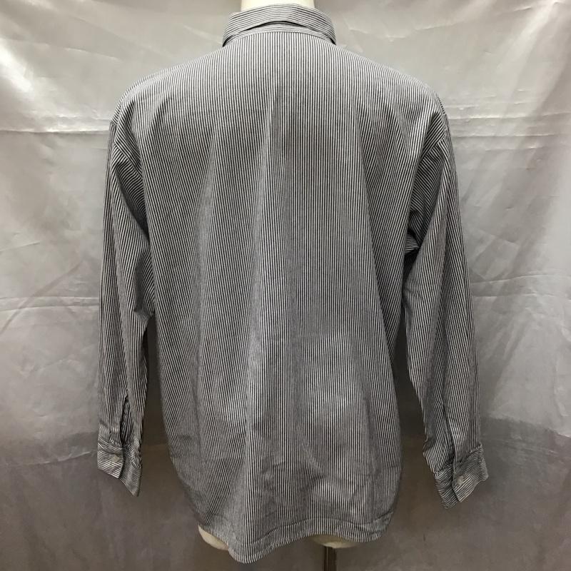 ベンデイビス BEN DAVIS シャツ、ブラウス 長袖 長袖シャツ カラーシャツ ポケットシャツ 長袖カットソー ストライプシャツ L ストライプ マルチカラー / マルチカラー /  メンズ USED 古着 中古 10114384