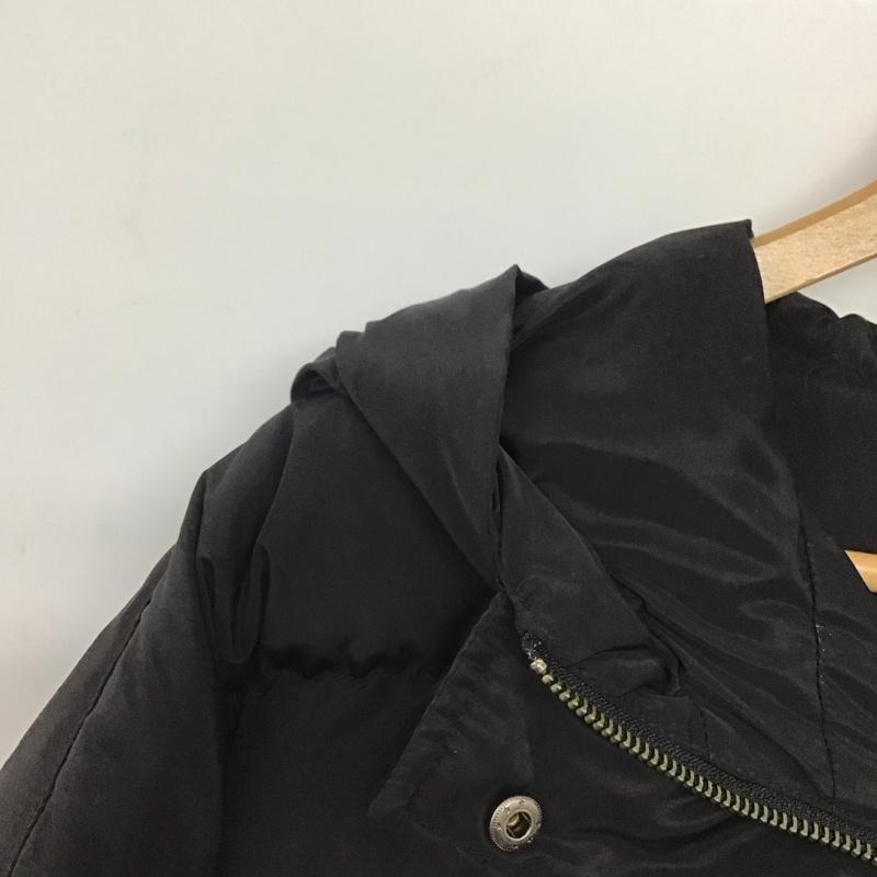 ローリーズファーム LOWRYS FARM ジャケット、上着 ダウンジャケット FREE 無地 黒 / ブラック /  レディース USED 古着 中古 10142298