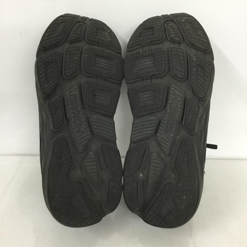ホカ HOKA スニーカー スニーカー 1019271 BONDI 6 WIDE 27.5cm 27.5cm ロゴ、文字 黒 / ブラック /  メンズ USED 古着 中古 10134813