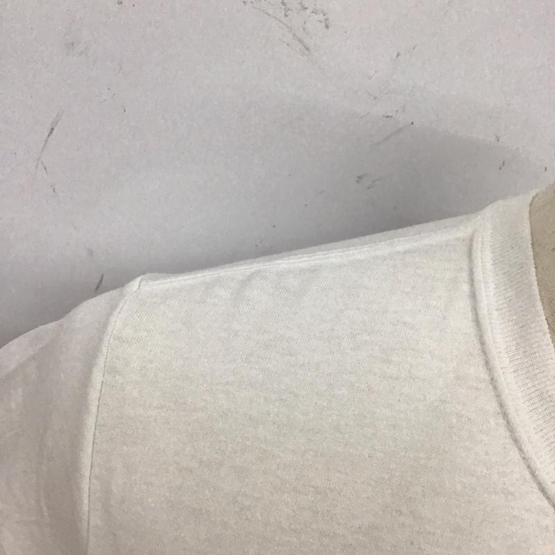 ケルティ KELTY Tシャツ 半袖 半袖カットソー プリントTシャツ クルーネックカットソー S プリント 白 / ホワイト /  メンズ USED 古着 中古 10112099