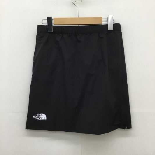 ザノースフェイス THE NORTH FACE スカート ミニスカート Swallowtail Skirt スワローテイルスカート NTW53078 S ロゴ、文字 黒 / ブラック / X 白 / ホワイト /  レディース USED 古着 中古 10130223