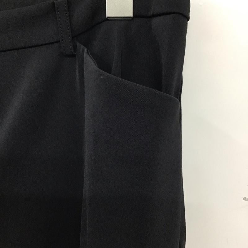 セオリーリュクス theory luxe パンツ スラックス 03-5106455 センタープレス 38 無地 黒 / ブラック /  レディース USED 古着 中古 10133750