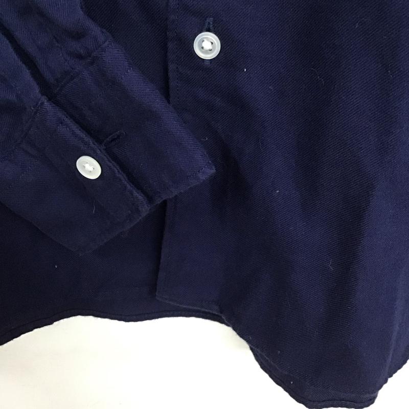 ビューティアンドユースユナイテッドアローズ BEAUTY&YOUTH UNITED ARROWS シャツ、ブラウス 長袖 長袖シャツ 無地シャツ カラーシャツ XL 無地 紺 / ネイビー /  メンズ USED 古着 中古 10135502