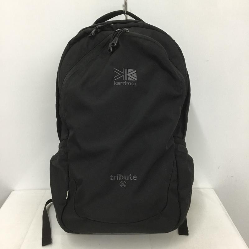 カリマー Karrimor リュックサック、デイパック リュックサック、デイバッグ tribute 25 ロゴ、文字 黒 / ブラック /  メンズ USED 古着 中古 10140784