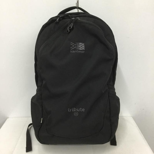 カリマー Karrimor リュックサック、デイパック リュックサック、デイバッグ tribute 25 ロゴ、文字 黒 / ブラック /  メンズ USED 古着 中古 10140784