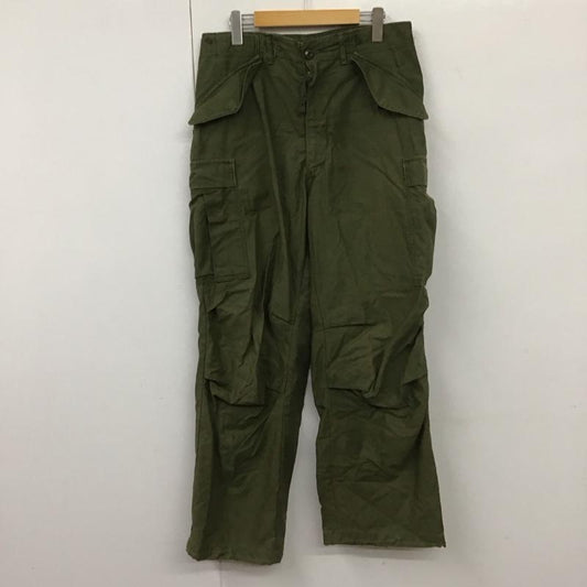 ミリタリー ミリタリー パンツ ワークパンツ、ペインターパンツ ワークパンツ ワイドパンツ ミリタリーパンツ m65 70s 無地 カーキ / カーキ /  メンズ USED 古着 中古 10131153