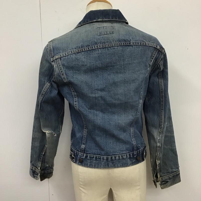 リーバイス Levi s ジャケット、上着 ジャケット、ブレザー デニムジャケット カラージャケット 長袖ジャケット ブルゾン Gジャン 無地 インディゴ / インディゴ /  メンズ USED 古着 中古 10124201