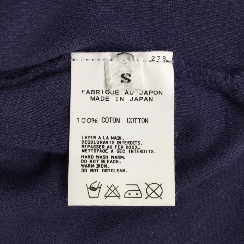 キリュウキリュウ kiryuyrik ポロシャツ 半袖 半袖ポロシャツ カラーシャツ 半袖カットソー S ロゴ、文字 紫 / パープル /  メンズ USED 古着 中古 10120706