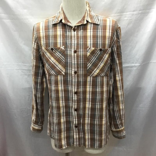 アンタイヒーロー ANTIHERO シャツ、ブラウス 長袖 長袖シャツ カラーシャツ ポケットシャツ 長袖カットソー チェックシャツ S チェック マルチカラー / マルチカラー /  メンズ USED 古着 中古 10114611