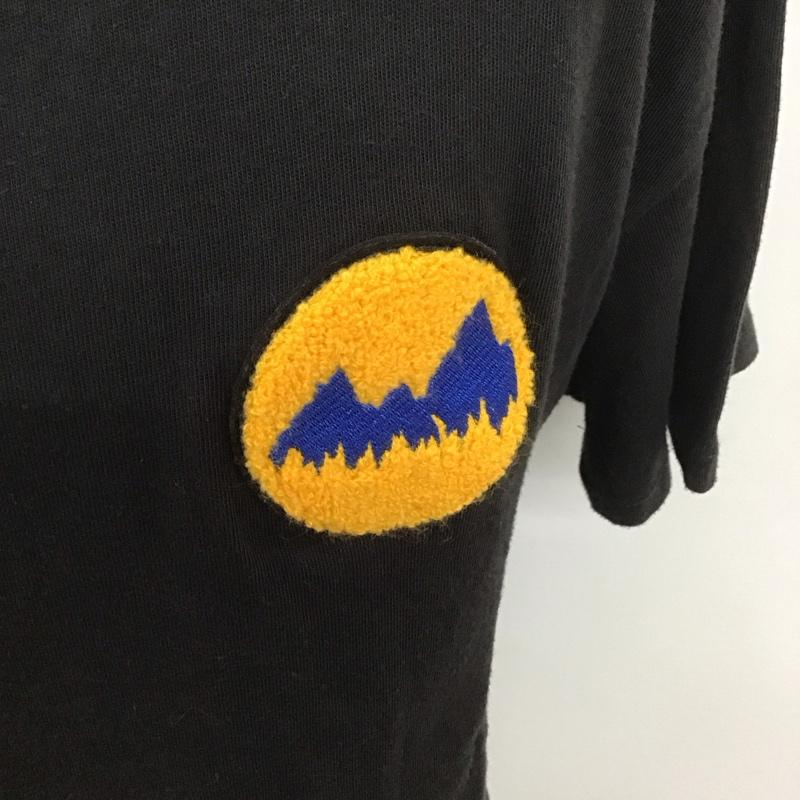 ジ エルダー ステーツマン The Elder Statesman Tシャツ 半袖 2920900117 クルーネック S ワンポイント 黒 / ブラック /  メンズ USED 古着 中古 10107175