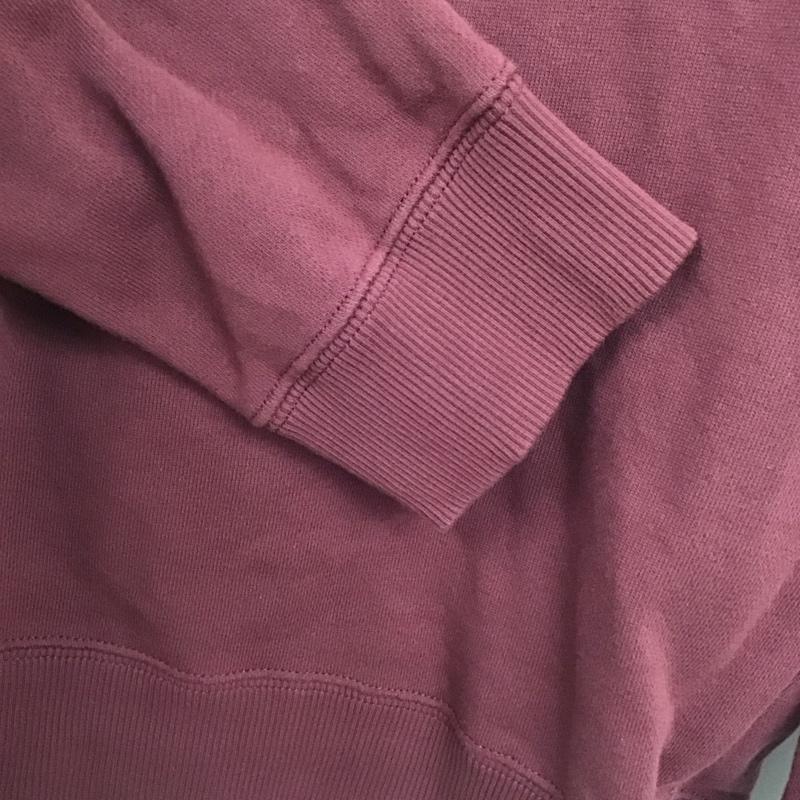 ビームス ハート BEAMS HEART トレーナー 長袖 長袖トレーナー スウェット クルーネック プルオーバー S ロゴ、文字 えんじ / ワインレッド /  メンズ USED 古着 中古 10142381