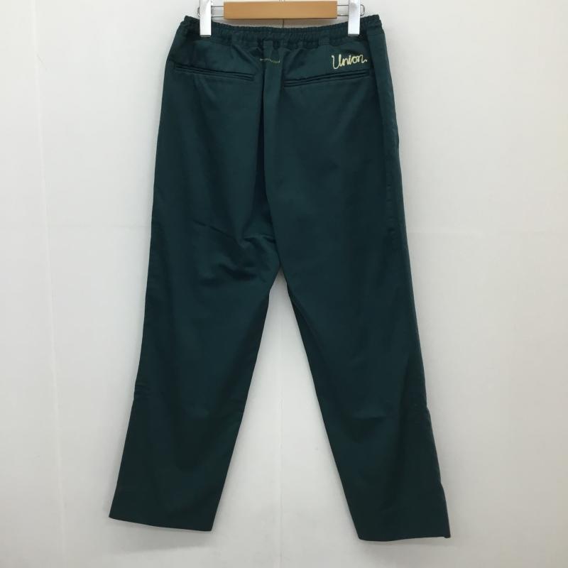 ユニオン UNION パンツ ワークパンツ、ペインターパンツ 3 無地 緑 / グリーン /  メンズ USED 古着 中古 10139208