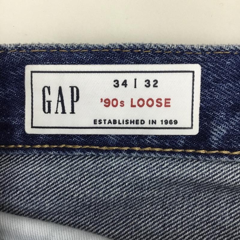 ギャップ GAP パンツ デニム、ジーンズ 34 無地 インディゴ / インディゴ /  メンズ USED 古着 中古 10112441