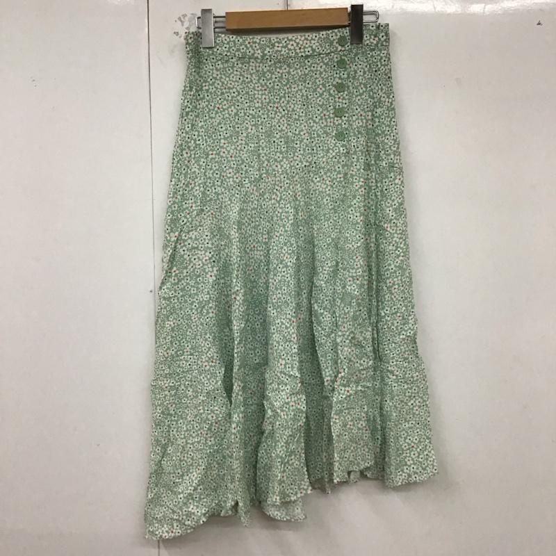 ザラ ZARA スカート ロングスカート S 総柄 X 花柄 マルチカラー / マルチカラー /  レディース USED 古着 中古 10129249